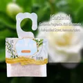 Gardenia scented sachet for wardrobe with hanging hook and natural aroma particles - Gardenia