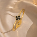 2003 Golden Four-leaf Clover Black