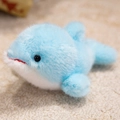 Adorable baleine en peluche bleu clair en matière douce pour la maison et enfants - 18cm / Dauphin