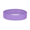Fascia per capelli sportiva viola elastica con striscia antiscivolo per corsa e fitness - Viola