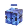 Infinite Cube stress relief toy in Starry Sky Blue pattern for anxiety relief - NO.339K / Starry Sky Blue