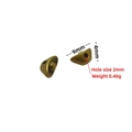 Antique bronze ingot spacer bead 9x4mm for DIY jewelry making and handmade crafts - Style 1#