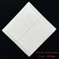 White adhesive tape strips for press-on nails storage box, 30 pieces pack 58x5mm - Nail Adhesive Strips (30 stickers/sheet)