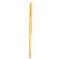 Heat-resistant yellow silicone spoon for children and baby food supplements - Chopsticks / Yellow