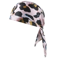 Bandana da yoga in raso leopardato rosa e leggero foulard estivo per esterni - Taglia Adulto / Leopardo Rosa