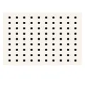 Minimalist French style living room carpet in cream white with Paris Apartment grid pattern - Paris Apartment (No Texture)