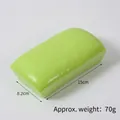 Light green slow rebound PU bread toy 15cm simulation toast foam squishy stress reliever - Rectangular Green Bread