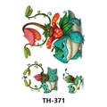Bulbasaur evolution cartoon waterproof temporary tattoo sticker model TH-371 for kids - Th-371 / 210*148mm