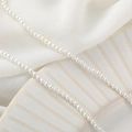 Polished white shell pearl beads strand for DIY handmade jewelry bracelets and necklaces - Round Beads / 3mm (1 Strand/Approx. 40cm/135pcs) / Artificial Pearl White