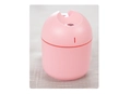 Roze draagbare USB mini luchtbevochtiger met capsule ontwerp voor slaapkamer en auto - Mollige Stijl / Roze
