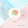 Miniature PVC sushi roll keychain charm with realistic rice and filling texture - Rice Ball (No Hook)