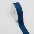 Ruban en velours bleu foncé double face pour loisirs créatifs et cadeaux - 2,5cm de Large * 5 Yards de Long / Bleu Azur
