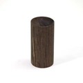 Diffuseur d'huiles essentielles cylindrique en bois foncé avec grain naturel - Wengé Diffuseur Rond