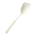 Spatola per riso in silicone bianco resistente al calore con goffratura Made in Japan - Cucchiaio Spatola Bianco