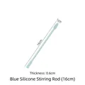 Blue 16cm silicone spatula tool for DIY resin mixing and cosmetic blending - Stirring Rod (1800) / 16cm / Blue