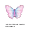Double Wing Purple Butterfly (82x52cm)