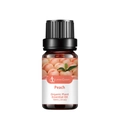 Organic peach essential oil in a 10ml amber glass bottle for aromatherapy - Peach Aromatherapy