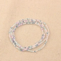 Handmade colorful glass seed bead multi-layer bracelet with vibrant boho style - Style 72-Multi Color Mixed