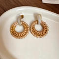 4# 925 Sterling Silver Earring Post White Round Style