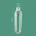 1000ml transparent plastic cocktail shaker with scale measurements and 28.3cm height - 1000ml 3-Section Shaker Cup