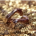 Creatieve ring met omhelzende handen in elegante roségouden finish voor geliefden - Stijl 002 / Roségoud