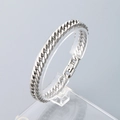 Poliertes silbernes Panzerarmband aus Edelstahl mit sicherem Schmuckverschluss - 7mm Breite 20cm Länge (KB189115-Z)