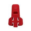 Apriscatole facile in plastica rossa resistente con impugnatura ruvida per birra - Rosso