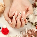 JP2686-Nude Xmas Hand-painted Pattern
