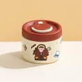 680ml food-grade 304 stainless steel insulated lunch box with cartoon girl graphic - 680ML / Large Mom