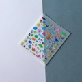 5D embossed ocean world nail art stickers with 3D marine animals like clownfish and starfish - Ocean Animal Series (FEB-395)