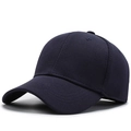 Berretto da baseball blu navy classico con tessuto traspirante e vestibilità elasticizzata - Elastico 57-58cm / Blu Notte