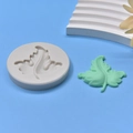Détail du moule en silicone en forme de feuille avec texture de feuille réaliste - Style Texture de Feuille d'Érable (5)
