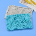 3D Silikonform mit Rosenblüten für DIY Tortendeko und Schokoladenherstellung beim Backen - Rosencluster (362)