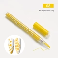 Yellow acrylic paint marker for nail art and DIY manicure design projects - #08 Yellow