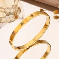 【171】gold Diamond Eye Bracelet