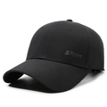 Gorra de béisbol negra de malla transpirable con letras SPIRIT en relieve en el lateral - Ajustable / Negro