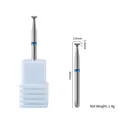 Diamond nail drill bit for cuticle prep, inverted cone shape, 2.5mm head diameter - Small UFO PG-18