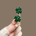 696 - Green Four-leaf Clover