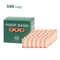 Set van 540 biologisch afbreekbare hondenpoepzakjes met lavendelgeur, 36 rollen in doos - Standard Style (No Accessories) / 36 Rollen (540 Zakken)