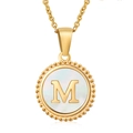 Gold Letter M