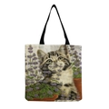 Stile Realistico Gatto in Vaso (hm2877)