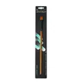 Pincel plano con mango de madera para pintura acuarela, acrílica y óleo profesional - Mango de grano de madera / HB-3340-4