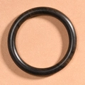 Brazalete minimalista de madera de sándalo marrón oscuro con grano natural y acabado mate - 62mm / Barra Redonda / 8mm / Madera de Chenguibao