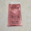 Glossy rose gold disposable plastic tablecloth 54x108 inches in retail packaging - Rose Gold 1.37*2.74m