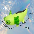 Green axolotl squeeze toy variant with size 11.5x8x5 cm and 40g weight specs - Green Axolotl