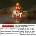 Adesivi natalizi per finestre con pacchi regalo in 5 misure dalla piccola alla extra - Piccolo / Albero di Scatole Regalo Colorate (P-SD440)