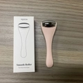 Pink and silver face massage roller with Smooth Roller packaging for eyes and face - YQ033A Pink Handle / Pink