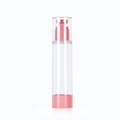 Portable pink and clear plastic vacuum spray bottle for travel cosmetics and lotion storage - Lotion / 100ml / Pink