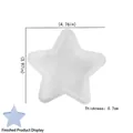 Stampo stella in silicone per resina DIY diametro 12,1 cm e spessore 0,7 cm - Stella-Grande