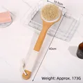 Bamboo Round Head Cotton Wrapped Brush 40x10.5cm